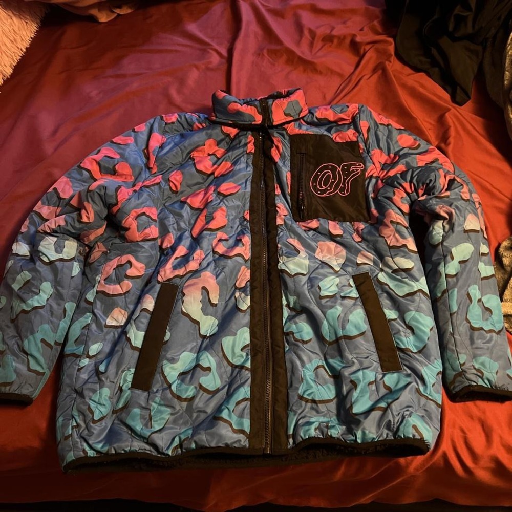 Odd Future Reversible Black And Multi-Coloured Pu… - image 4